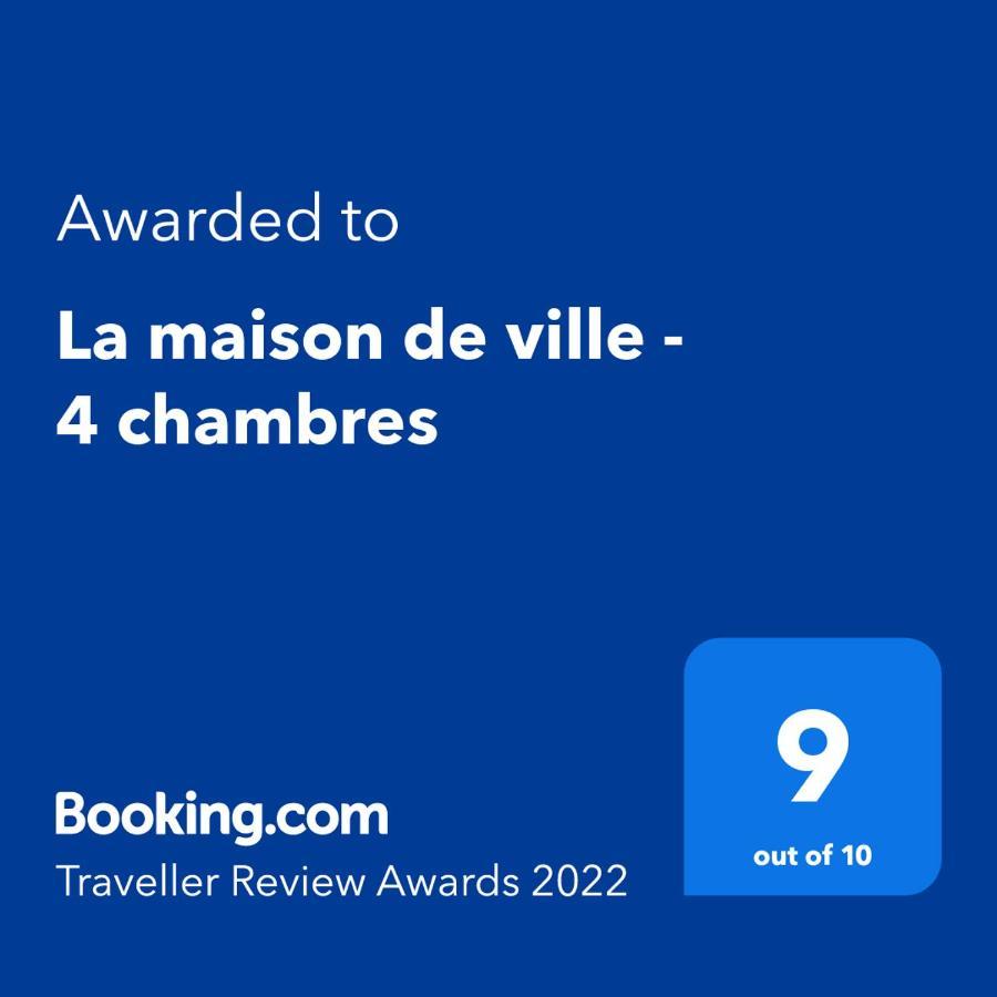 La Maison De Ville - 4 Chambres, 2 Sdb, Terrasse Et Garage - 90M2 Vesoul Dış mekan fotoğraf